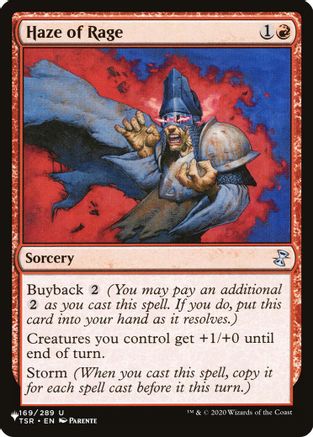{@@LIST} Haze of Rage [LIST 169]
