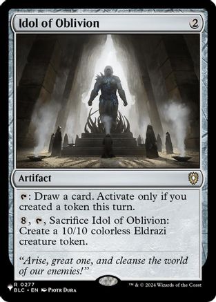 {@@LIST} Idol of Oblivion [LIST 277]