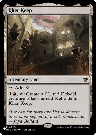 Kher Keep (MKC) [LIST 270]