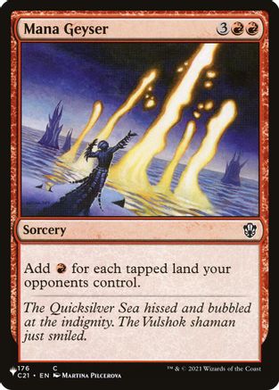 Mana Geyser (C21) [LIST 176]