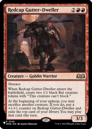 Redcap Gutter-Dweller [LIST 146]