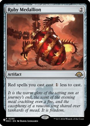 Ruby Medallion [LIST 295]