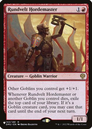 {@@LIST} Rundvelt Hordemaster [LIST 142]