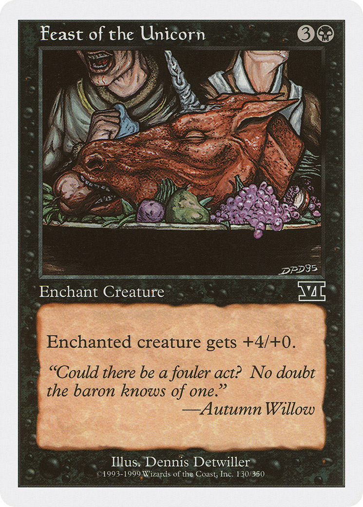 {C} Feast of the Unicorn [Classic Sixth Edition][6ED 130]