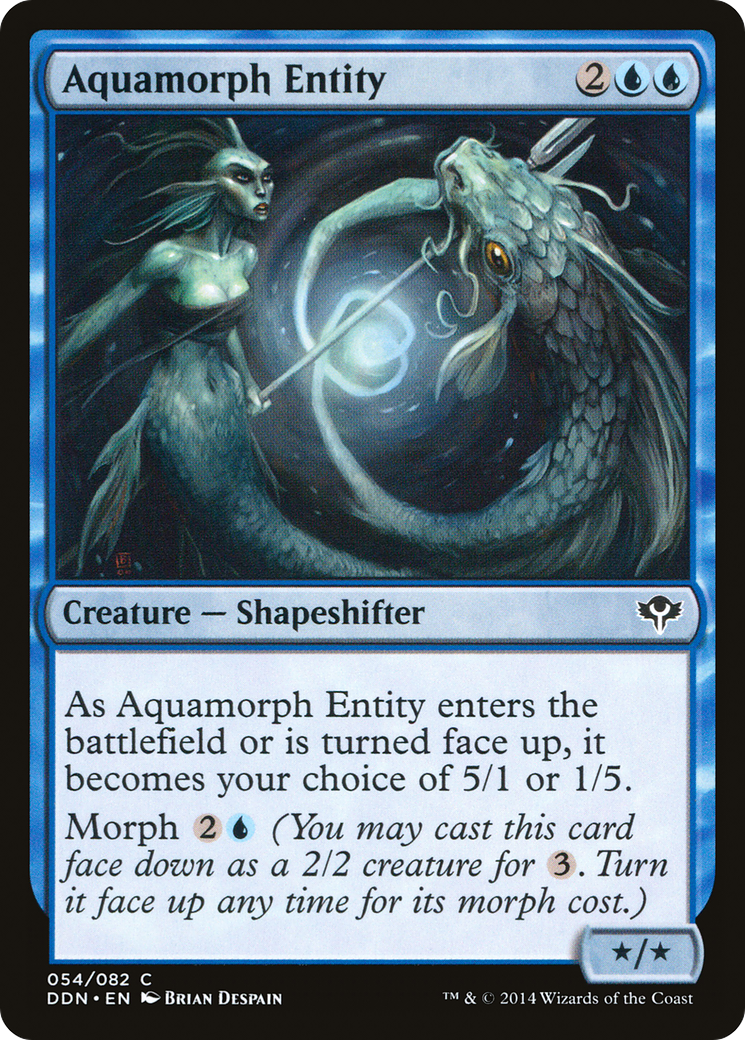 {C} Aquamorph Entity [Duel Decks: Speed vs. Cunning][DDN 054]