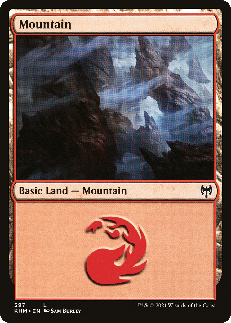 {B}[KHM 397] Mountain (397) [Kaldheim]