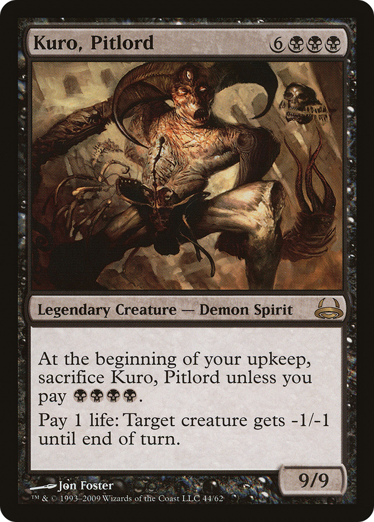 {R} Kuro, Pitlord [Duel Decks: Divine vs. Demonic][DDC 044]