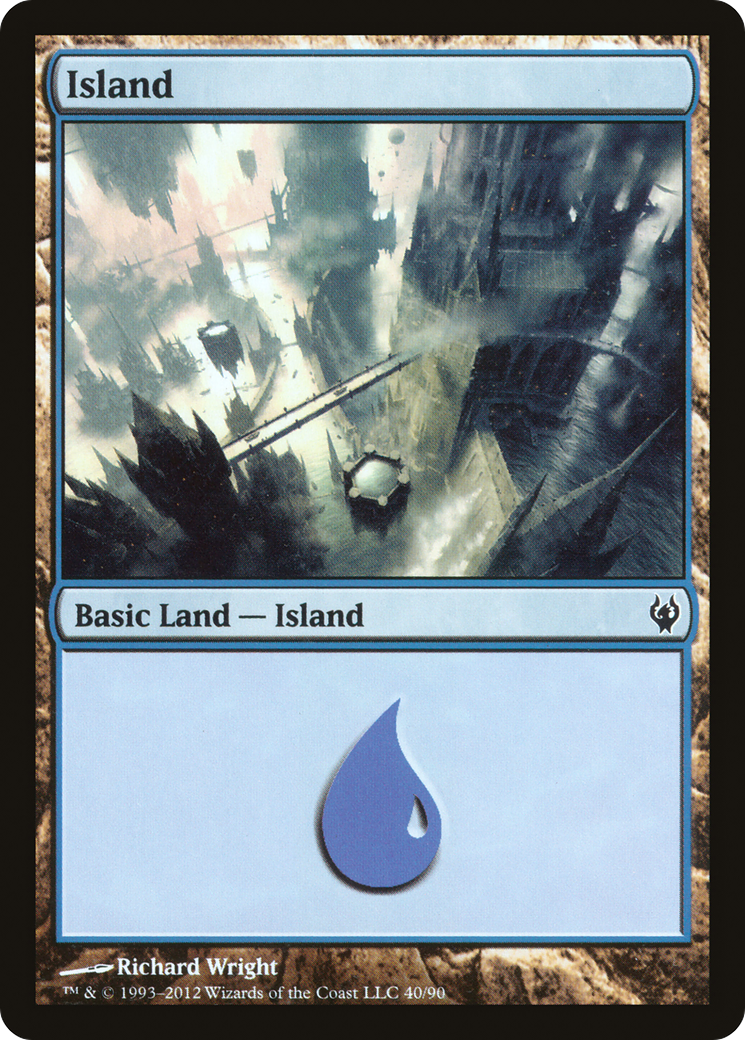 {B}[DDJ 040] Island (40) [Duel Decks: Izzet vs. Golgari]