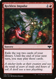 {C} Reckless Impulse [Innistrad: Crimson Vow][VOW 174]