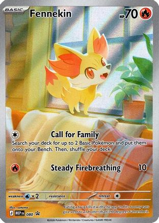 [PKM] Fennekin - 080 - 80/null [ME: Mega Evolution Promo] Holofoil