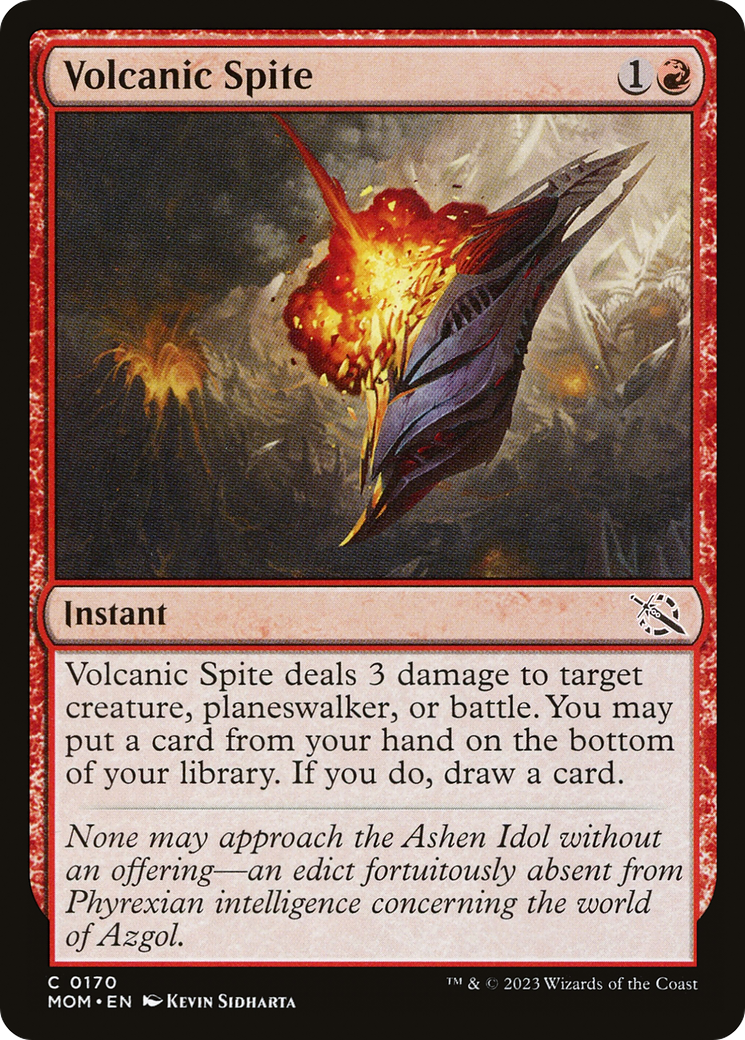{C} Volcanic Spite [March of the Machine][MOM 170]
