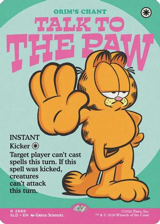 Talk to the Paw - Orim's Chant [SLD 2669]