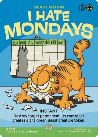 I Hate Mondays - Beast Within [SLD 2671]