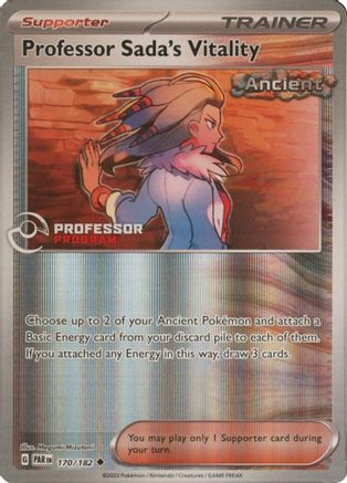[PKM] Professor Sada's Vitality (170/182) Reverse Holofoil [Professor Program Promos]
