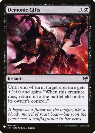 Demonic Gifts [LIST 084]