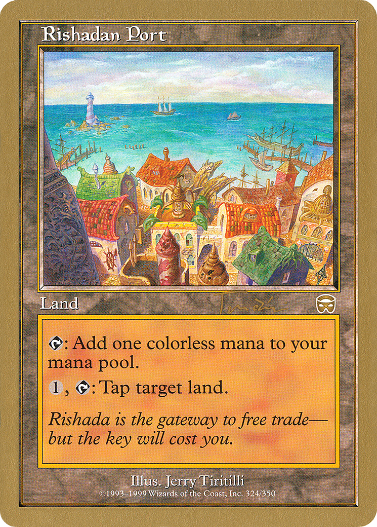 {R} Rishadan Port (Jan Tomcani) [World Championship Decks 2001][GB WC01 JT324] - Misty Mountain Games