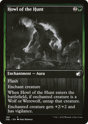 {C} Howl of the Hunt [Innistrad: Double Feature][DBL 188]