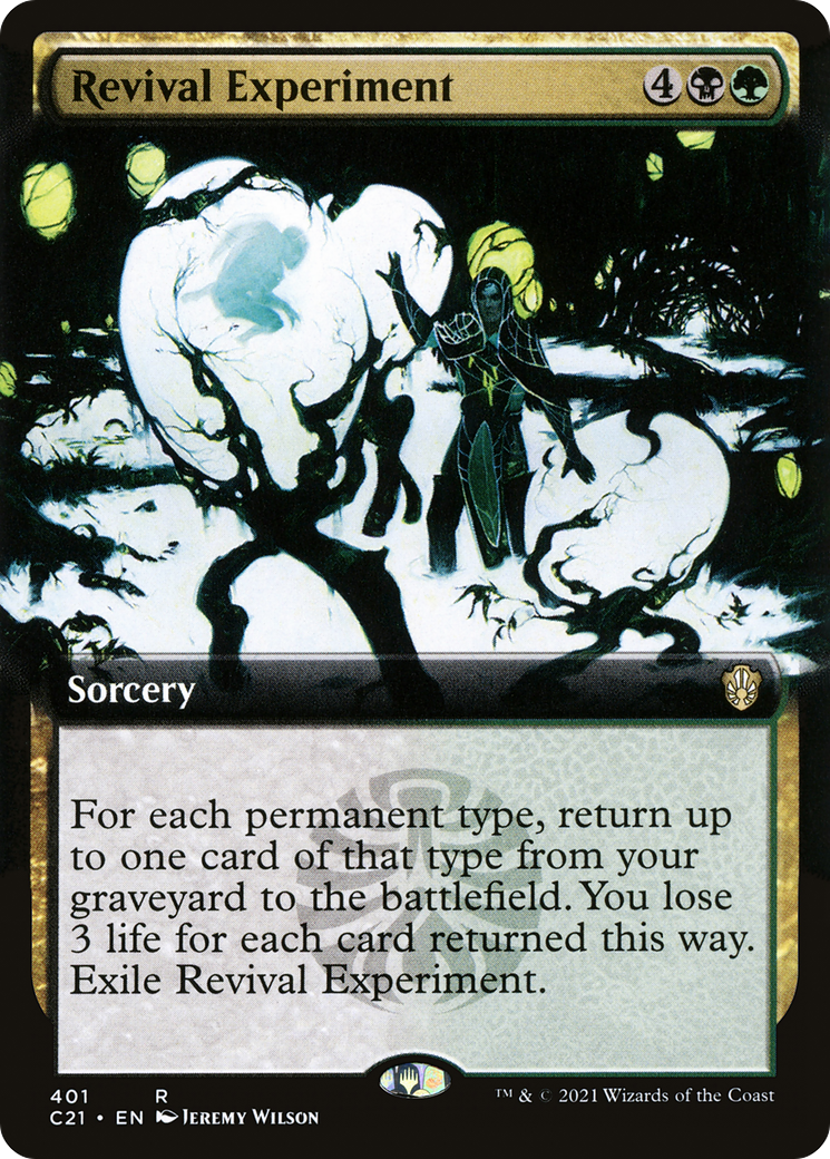 {R} Revival Experiment (Extended Art) [Commander 2021][C21 401]