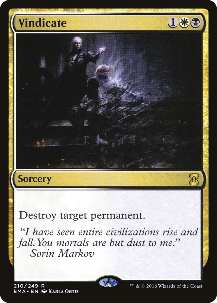 {R} Vindicate [Eternal Masters][EMA 210]