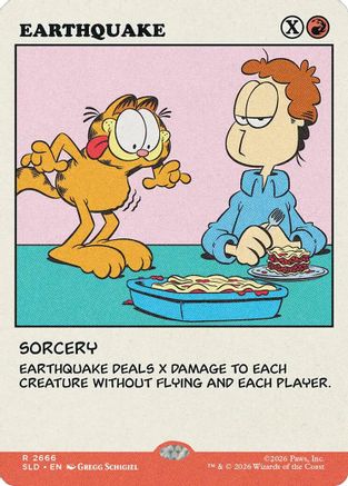 Earthquake [SLD 2666]  Foil