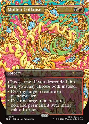 Molten Collapse [SLD 2677]  Foil