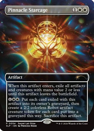 {R} Pinnacle Starcage (Foil) [Secret Lair Showdown] [SLP 054]