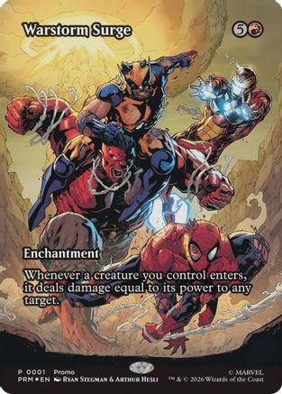 {@@MEDIA} Warstorm Surge [MEDIA 001]  Foil