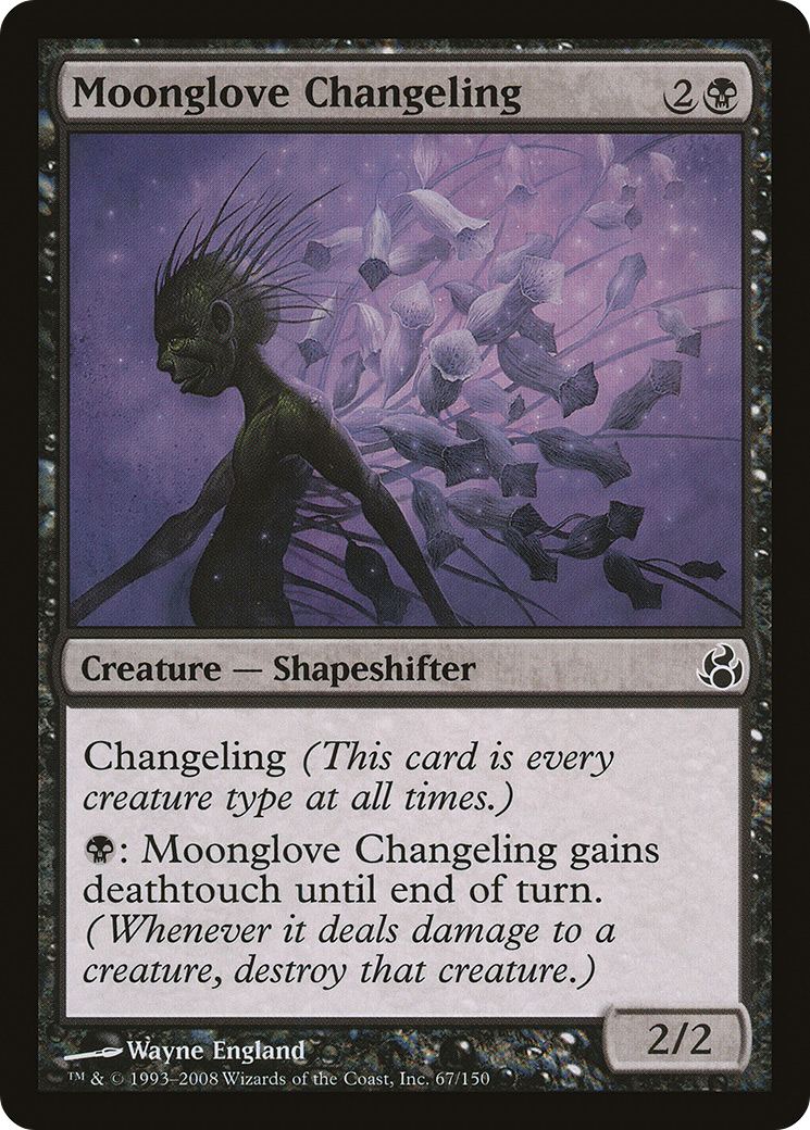 {C} Moonglove Changeling [Morningtide][MOR 067]