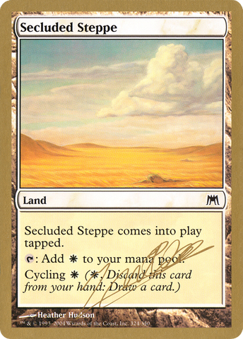 {C} Secluded Steppe (Julien Nuijten) [World Championship Decks 2004][GB WC04 JN324]