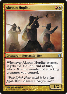 {C} Akroan Hoplite [Theros][THS 185]