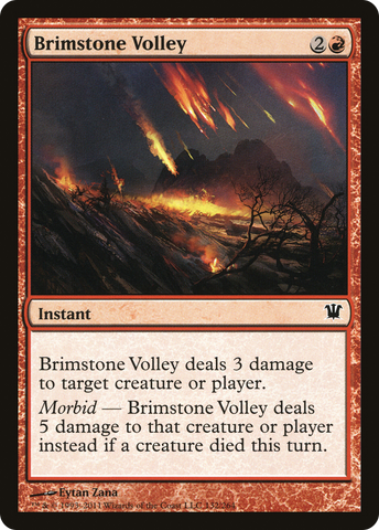 {C} Brimstone Volley [Innistrad][ISD 132]