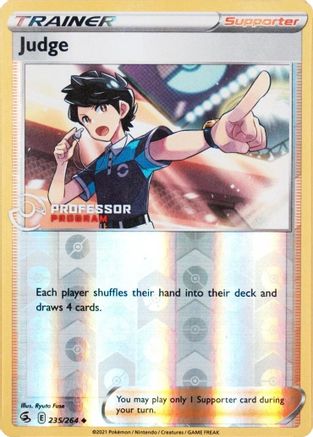 [PKM] Judge (235/264) Reverse Holofoil [Professor Program Promos]