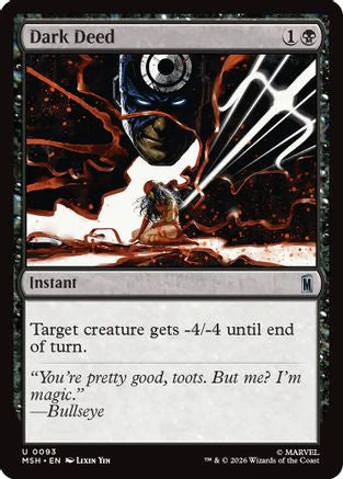 Dark Deed [MSH 093]  Foil