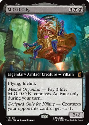M.O.D.O.K. (Extended Art) [MSH 408]