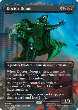 Doctor Doom (Borderless) (336) [MSH 336]  Foil