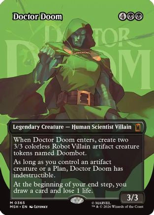 Doctor Doom (Borderless) (365) [MSH 365]