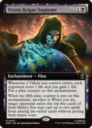 Doom Reigns Supreme (Extended Art) [MSH 407]
