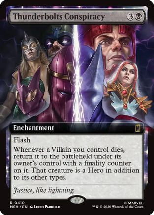 Thunderbolts Conspiracy (Extended Art) [MSH 410]