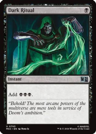 Dark Ritual [MSC 793]  Foil