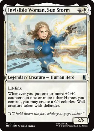 Invisible Woman, Sue Storm [MSH 017]  Foil