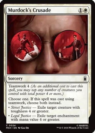 Murdock's Crusade [MSH 024]  Foil