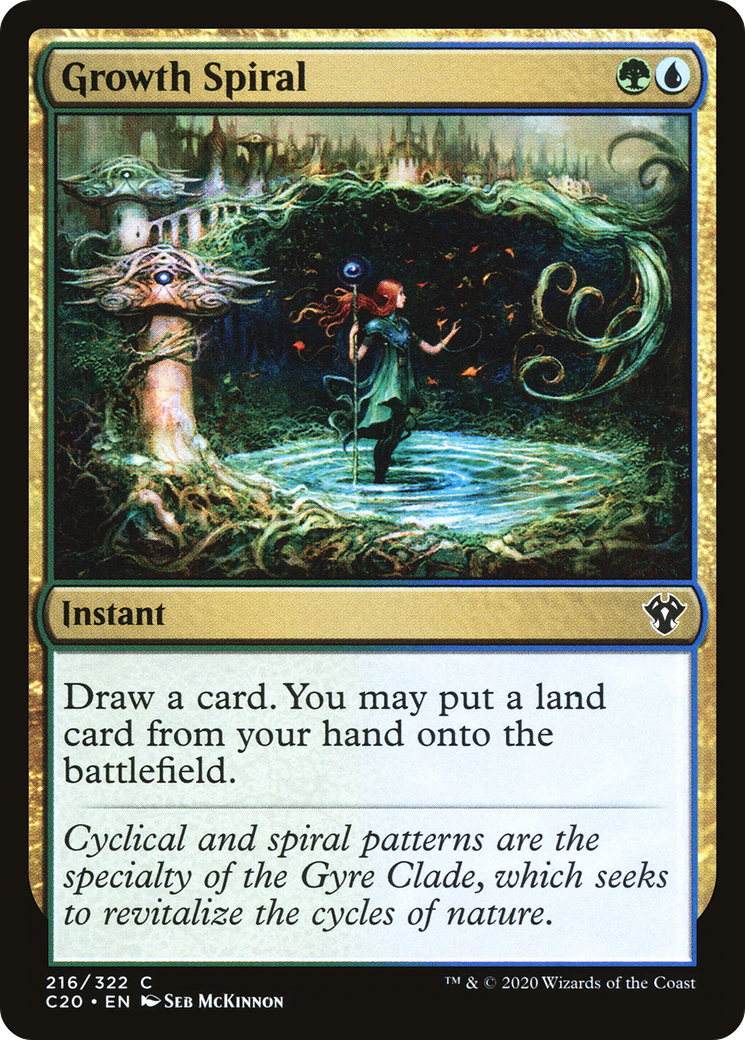 {C} Growth Spiral [Commander 2020][C20 216]