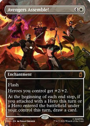 Avengers Assemble! (Borderless) (0341) [MSH 341]