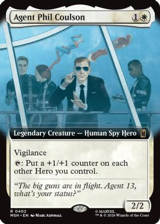 Agent Phil Coulson (Extended Art) [MSH 402]  Foil