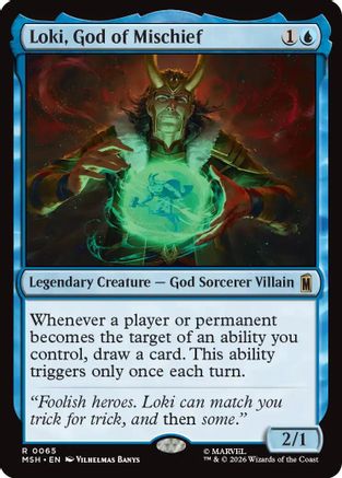 Loki, God of Mischief [MSH 065]  Foil