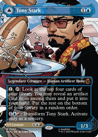 Tony Stark (Borderless) (0350) [MSH 350]