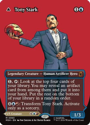 Tony Stark (Borderless) (0363) [MSH 363]