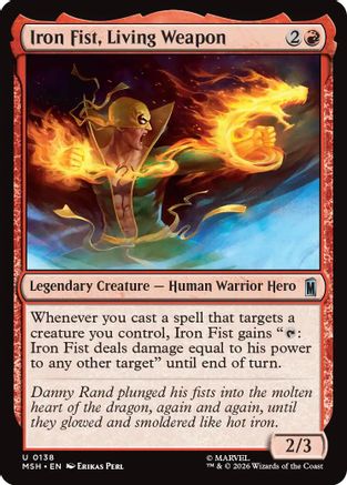 Iron Fist, Living Weapon [MSH 138]