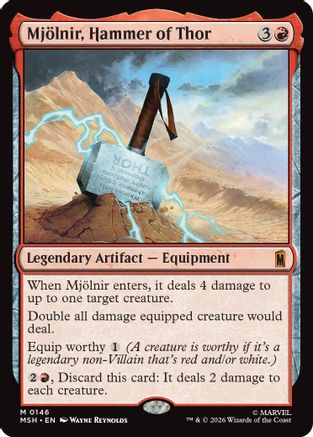 Mjolnir, Hammer of Thor [MSH 146]