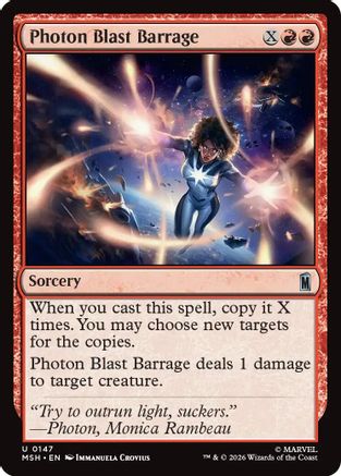 Photon Blast Barrage [MSH 147]  Foil